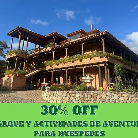 Hotel, Bungalows, Chalet Y Cabanas Aventura Park Villa De Leyva La Periquera Екстер'єр фото