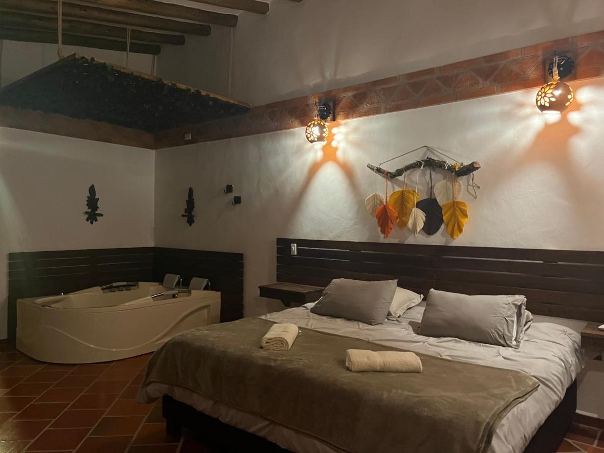Hotel, Bungalows, Chalet Y Cabanas Aventura Park Villa De Leyva La Periquera Екстер'єр фото