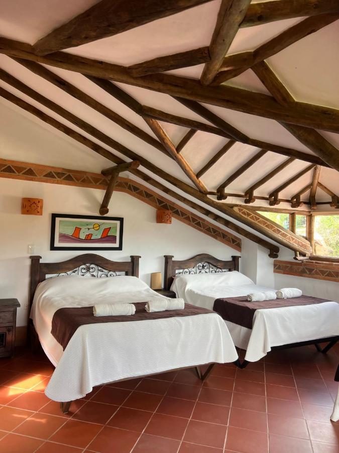 Hotel, Bungalows, Chalet Y Cabanas Aventura Park Villa De Leyva La Periquera Екстер'єр фото